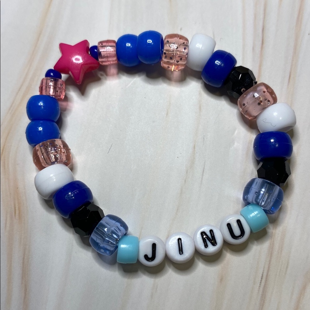 K-Pop Demon Hunters Jinu from Saja Boys Netflix Kandi Bracelet